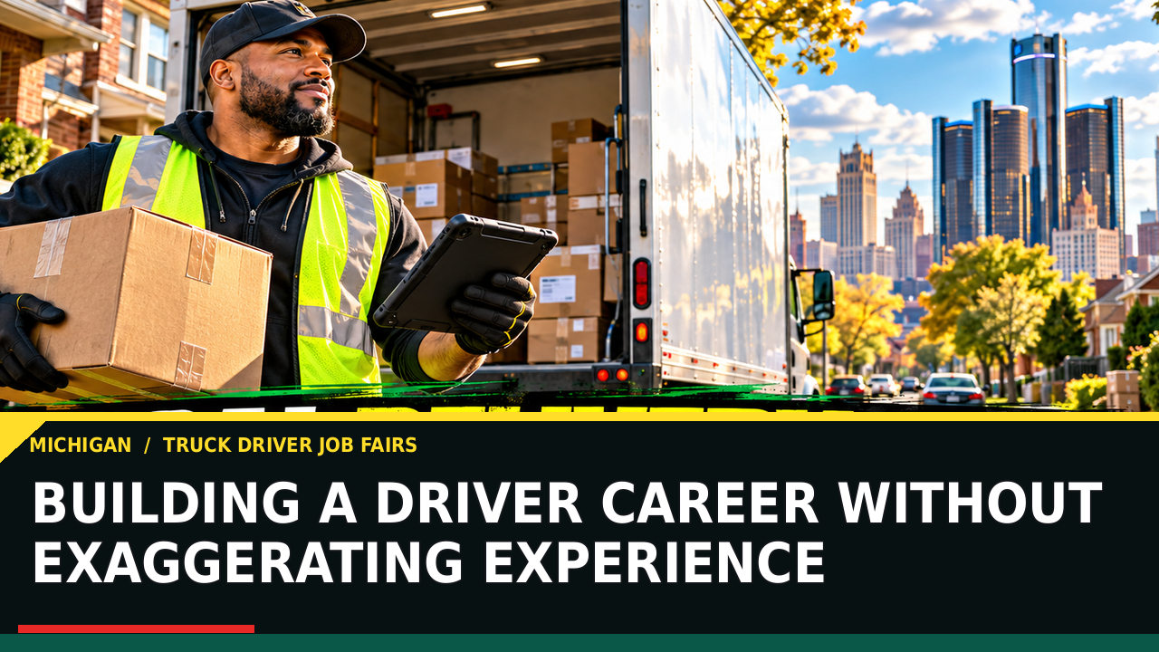Building a Driver Career Without Exaggerating Experience