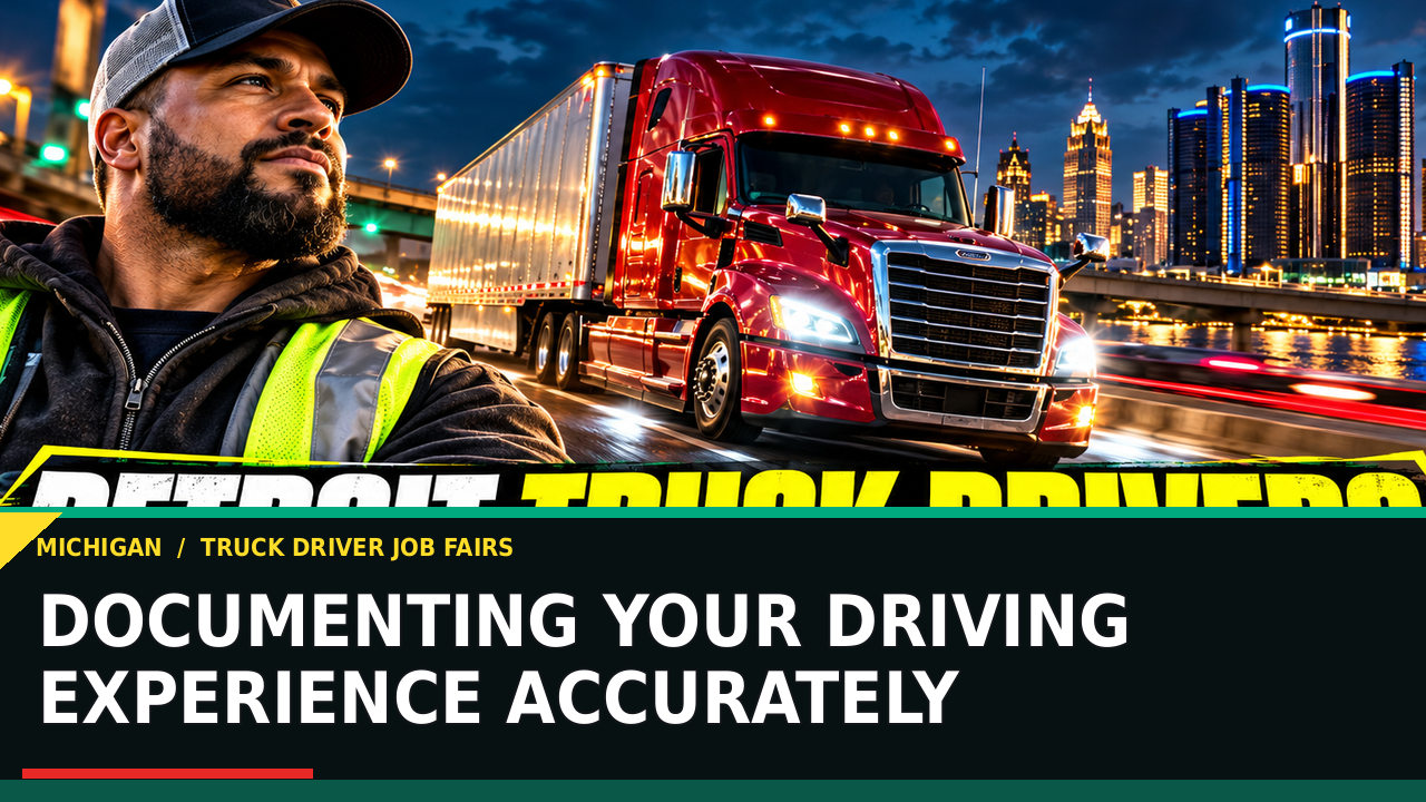 Documenting Your Driving Experience Accurately