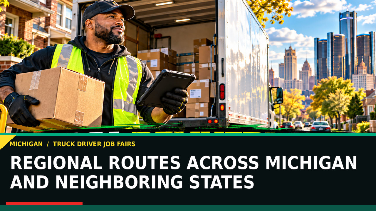 Regional Routes Across Michigan and Neighboring States
