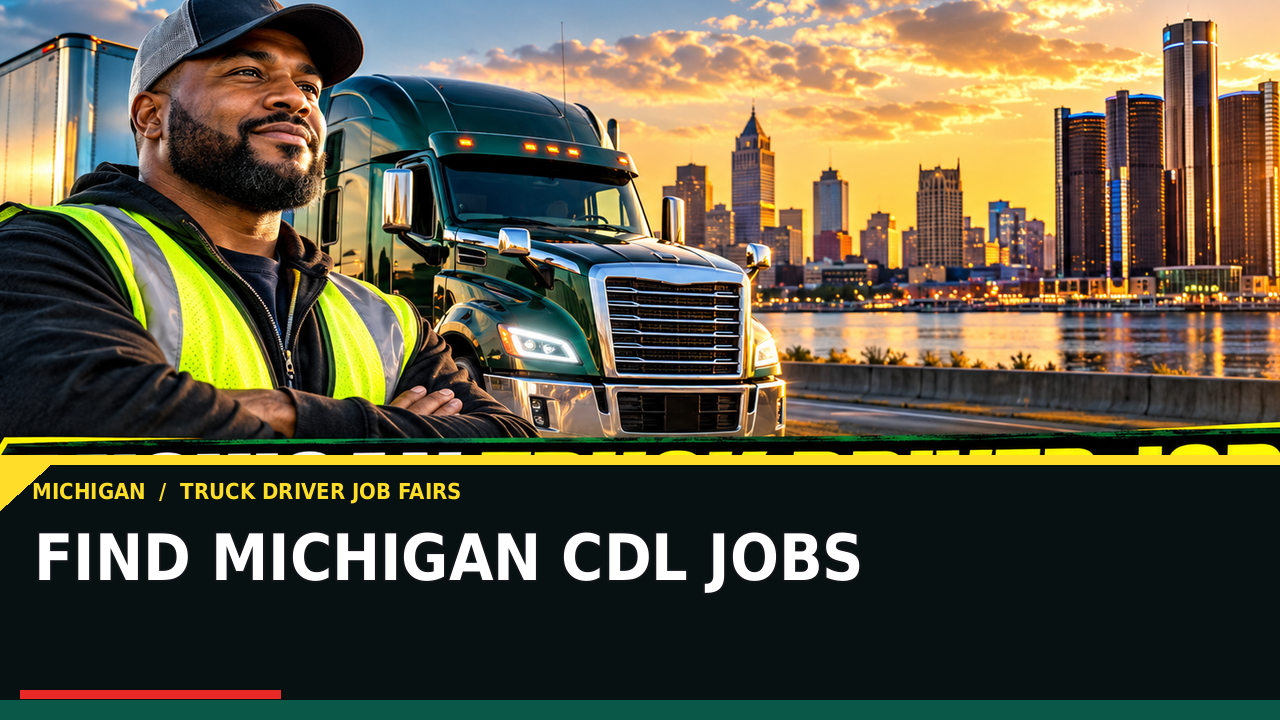FIND MICHIGAN CDL JOBS