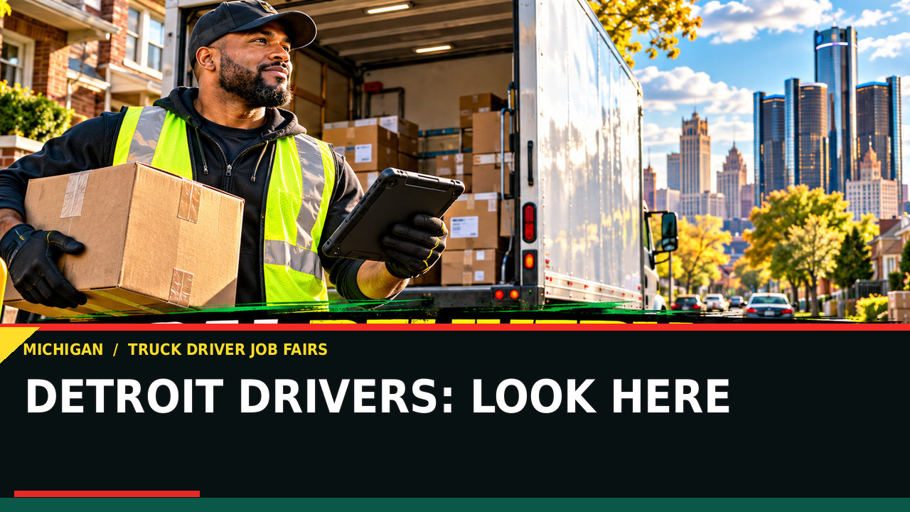 DETROIT DRIVERS: LOOK HERE