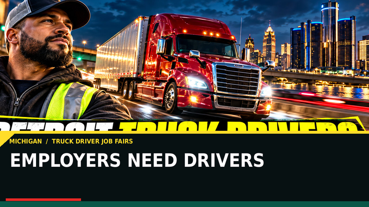 EMPLOYERS NEED DRIVERS