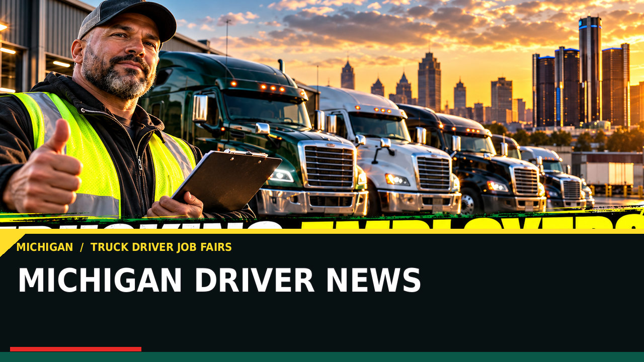 MICHIGAN DRIVER NEWS